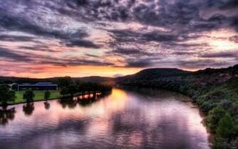 Beautiful Of The River HD Desktop Wallpaper