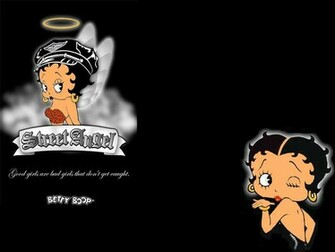 Black Betty Boop Layout Image Picture Code