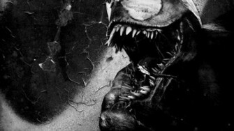 Venom Cool Monochrome Video Games HD Wallpaper Hq