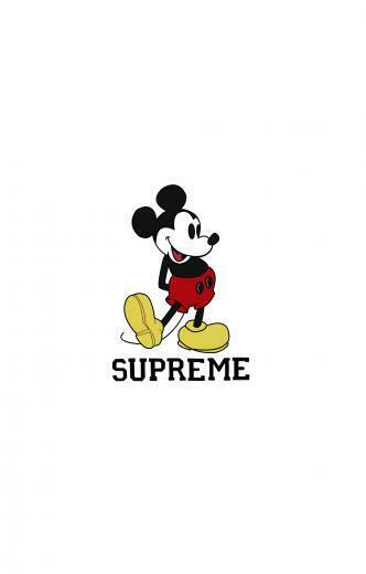 iPhone Black Supreme Wallpaper