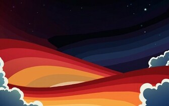 Illustration Rainbow Vintage Wallpaper Background Cool