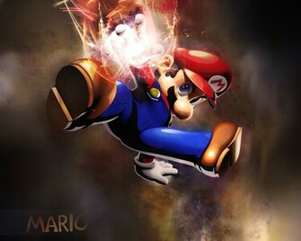 Breakdance Mario Wallpaper Desktop Background