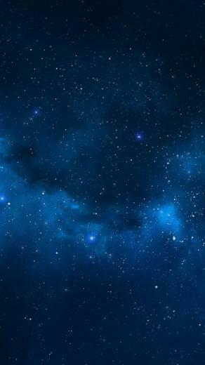 iPhone Blue Stars Wallpaper Star