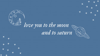 Taylor Swift Love You To The Moon And Saturn Wallpaper
