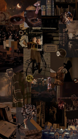 Dark Brown Aesthetic Wallpaper