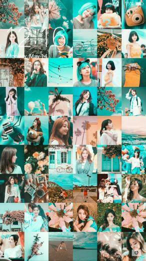Tuwayseu Twice On Aesthetic Lockscreen