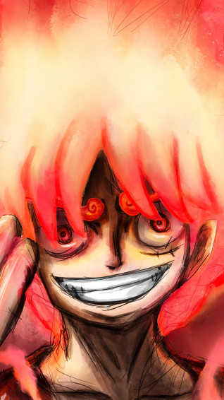 Luffy Gear Sun God Nika One Piece 4k Wallpaper iPhone HD Phone