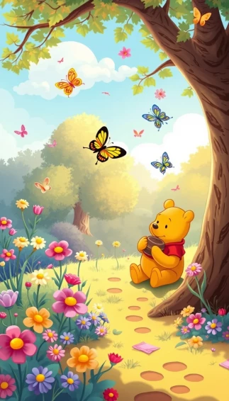 Pooh Mobile Wallpaper