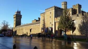 Cardiff Castle United Kingdom Wallpaper Travel HD