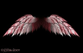 Purple Angel Wings Wallpaper Spread Pink By