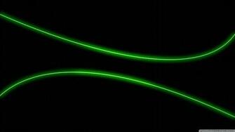 Green Neon Light Wallpaper