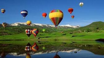 Hot Air Balloons With HD Wallpaper