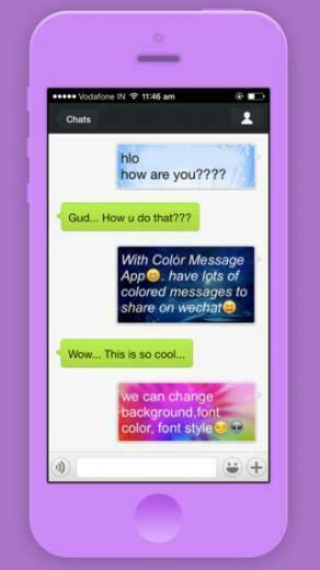 Color Text For Whats App Wechat Kik And Imessages On The