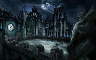 Dark City Background