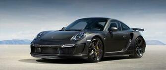 HD Background Porsche Turbo Gt3 Black Wallpaper