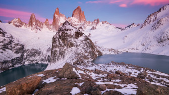 Snowy Mountains 4k HD Nature Wallpaper Image