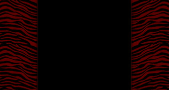 Red Zebra Stripes Background