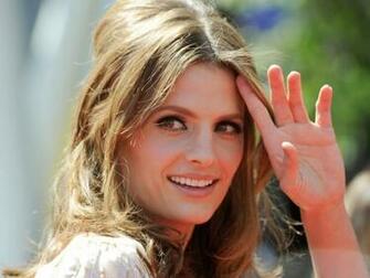 Stana Katic HD Wallpaper In Widescreen