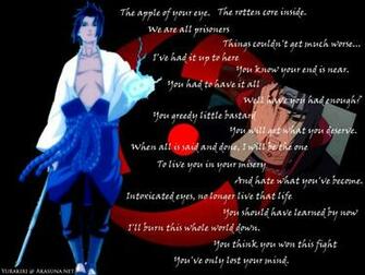 Sasuke To Itachi Quotes