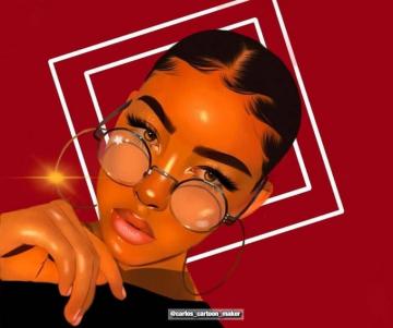 Cute Black Girl Cartoon Wallpaper Teahub Io