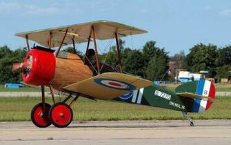 World War I Sopwith Camel Biplane Wallpaper Art HD