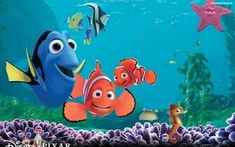 Wallpaper Clown Fish Star Underwater Worl3d High Definition Desktop