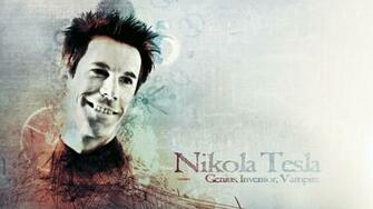 Genius Known As Nikola Tesla By Kaki Tori Fan Art Wallpaper Movies Tv