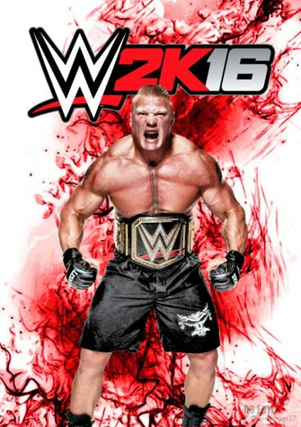 Wwe 2k16 Fan Made Cover Poster By Ultimate Savage