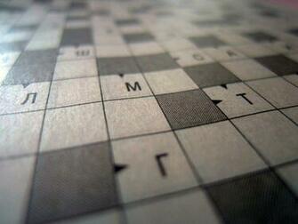 Crossword Puzzle Background Think Photo On