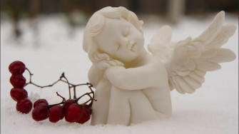 Snow Angel Wallpaper