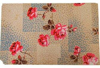 Vintage Handpainted Wallpaper Paris One Kings Lane