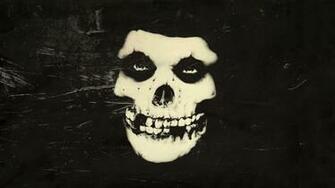 Misfits Wallpaper Skull Rock Bands