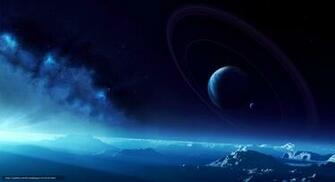 Wallpaper Surface Planet Ring Sky Desktop