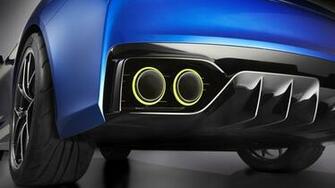 4k Ultra HD Wallpaper Subaru Wrx Concept Exhaust