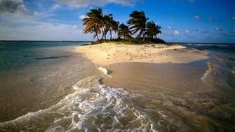 Background Desktop Caribbean Anguilla Sandy Beach Island