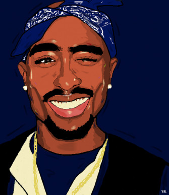 Tupac Shakur iPhone Wallpaper