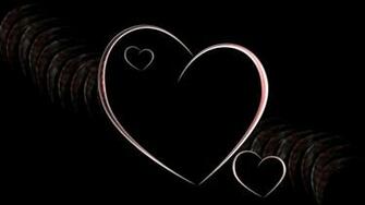 Gallery For Gt White Heart With Black Background