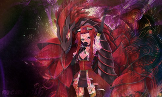 Black Rose Dragon Wallpaper
