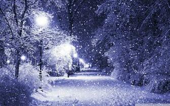 Night Winter Screen Wide Desktop Mobile Monitor Wallpaper HD