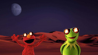 Aesthetic Kermit Taking Time For Self Wallpaper