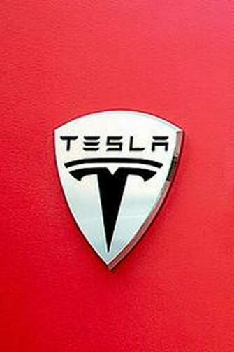 Tesla Logo iPhone Ipod Touch Android Wallpaper