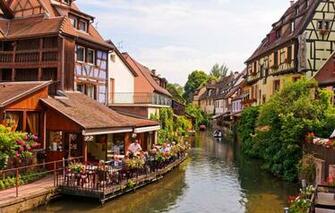 Wallpaper France Alsace Colmar Image