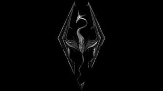 Skyrim Logo Wallpaper