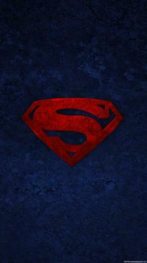Superman Logo iPhone Wallpaper HD Image