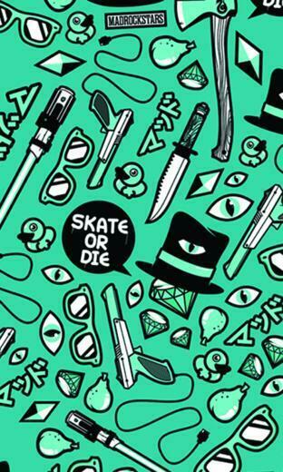 Nokia Lumia Decal Skin Skate Or Die