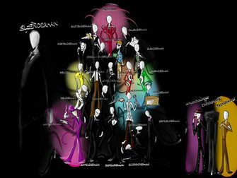 Arvata Deviantart Art The Slender Family 321174302say Hello