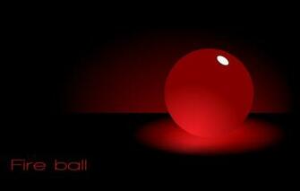 Wallpaper Red Ball The Fireball Fire Image
