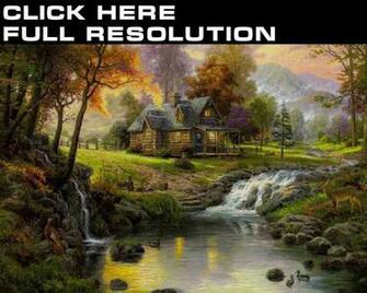 Thomas Kinkade Wallpaper Photos For Your Desktop