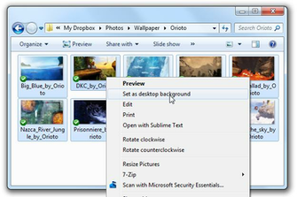 The Desktop Slideshow If You Want To Skip Over Next Wallpaper