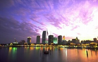 City Miami Florida Wallpaper South Beach